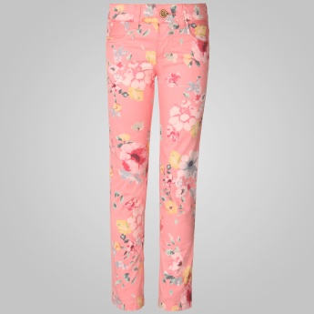 UNITED COLORS OF BENETTON Floral Print Pants